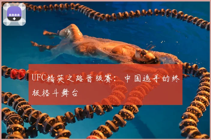 UFC精英之路晋级赛：中国选手的终极格斗舞台